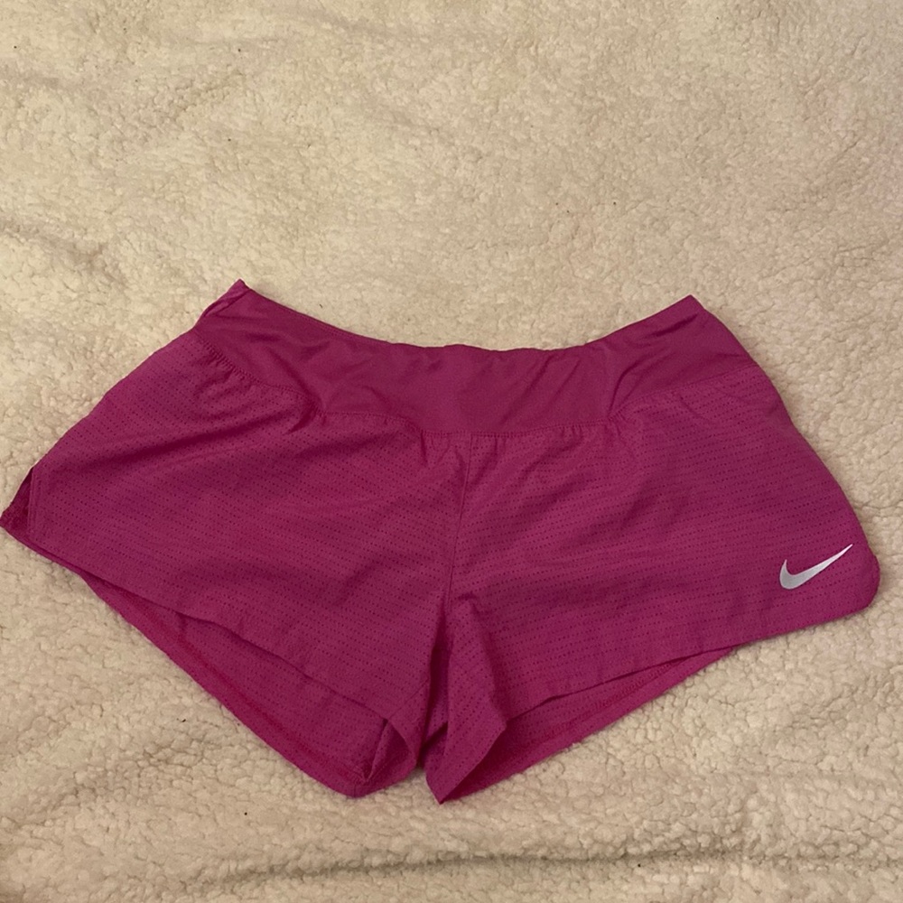 Pink Nike shorts
